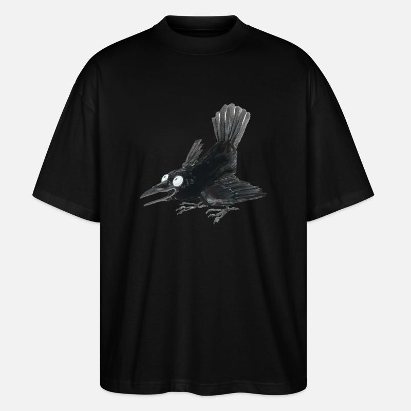 Corbeau 2 - T-shirt bio Blaster 2.0 coupe oversize Stanley/Stella Unisexe - noir