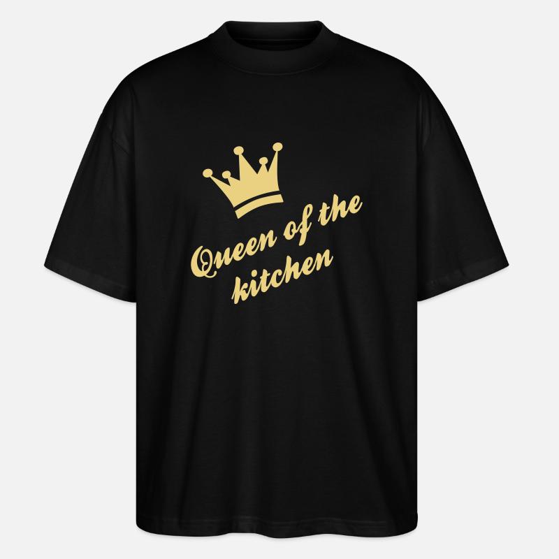 Cuisinier - T-shirt bio Blaster 2.0 coupe oversize Stanley/Stella Unisexe - noir