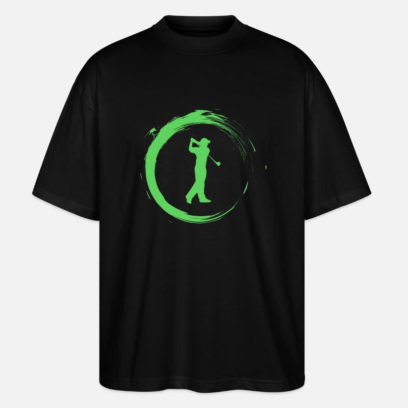 Golf - Stanley/Stella Oversized Unisex Bio T-Shirt Blaster 2.0 - Schwarz