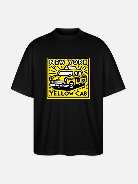 New York Cab - Stanley/Stella Oversized Unisex Organic T-shirt Blaster 2.0 - black