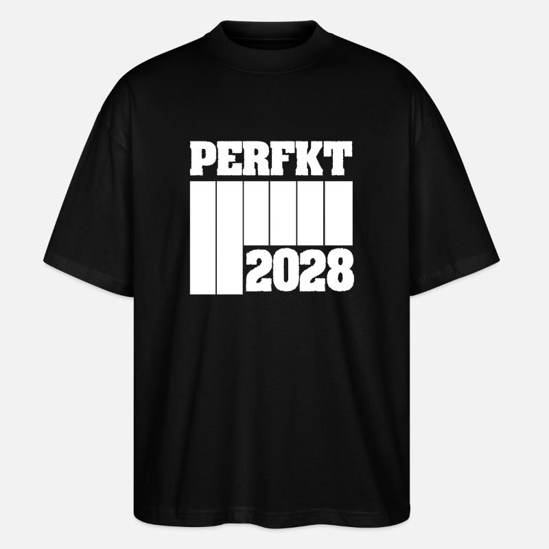 2028 - Stanley/Stella Oversized Unisex Bio T-Shirt Blaster 2.0 - Schwarz