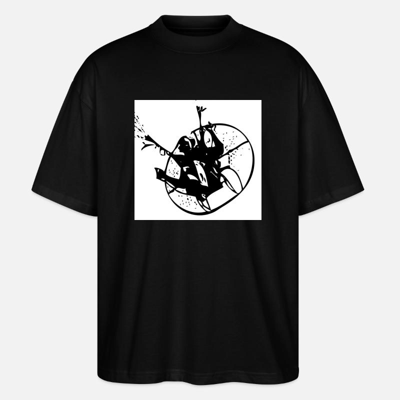 PARAMOTEUR - T-shirt bio Blaster 2.0 coupe oversize Stanley/Stella Unisexe - noir