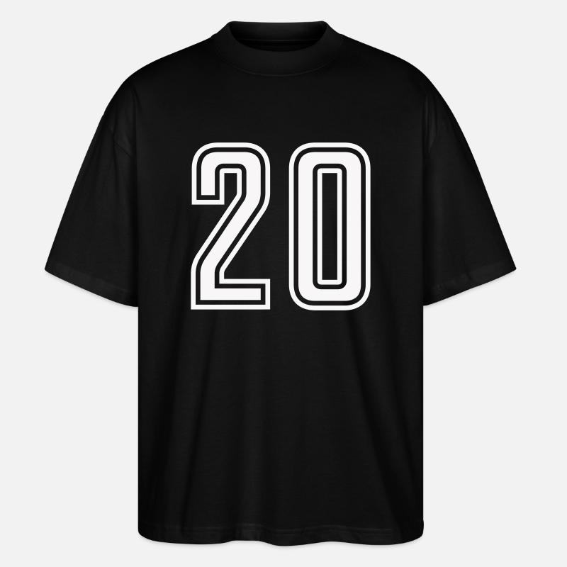 20 - Stanley/Stella Oversized Unisex Bio T-Shirt Blaster 2.0 - Schwarz