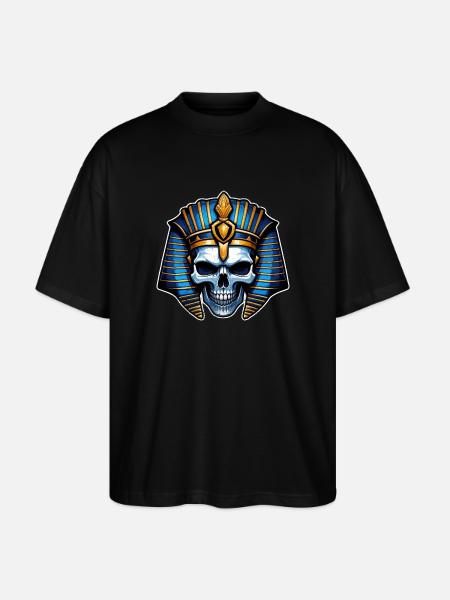 Pharaoh- Mummy - Egypt - Stanley/Stella Oversized Unisex Organic T-shirt Blaster 2.0 - black
