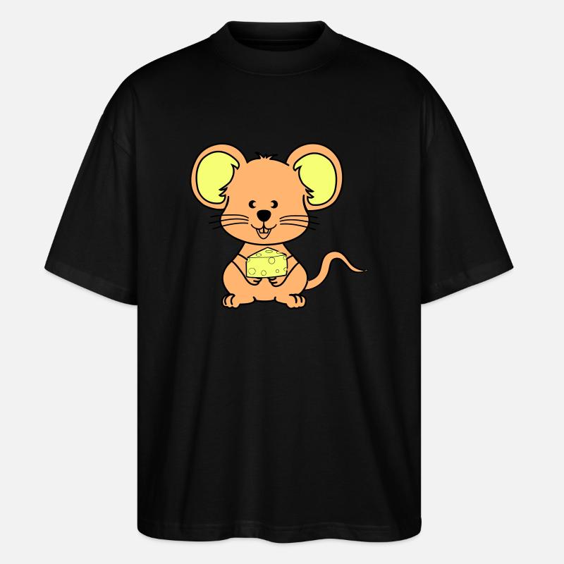 maus comic - Stanley/Stella Oversized Unisex Bio T-Shirt Blaster 2.0 - Schwarz