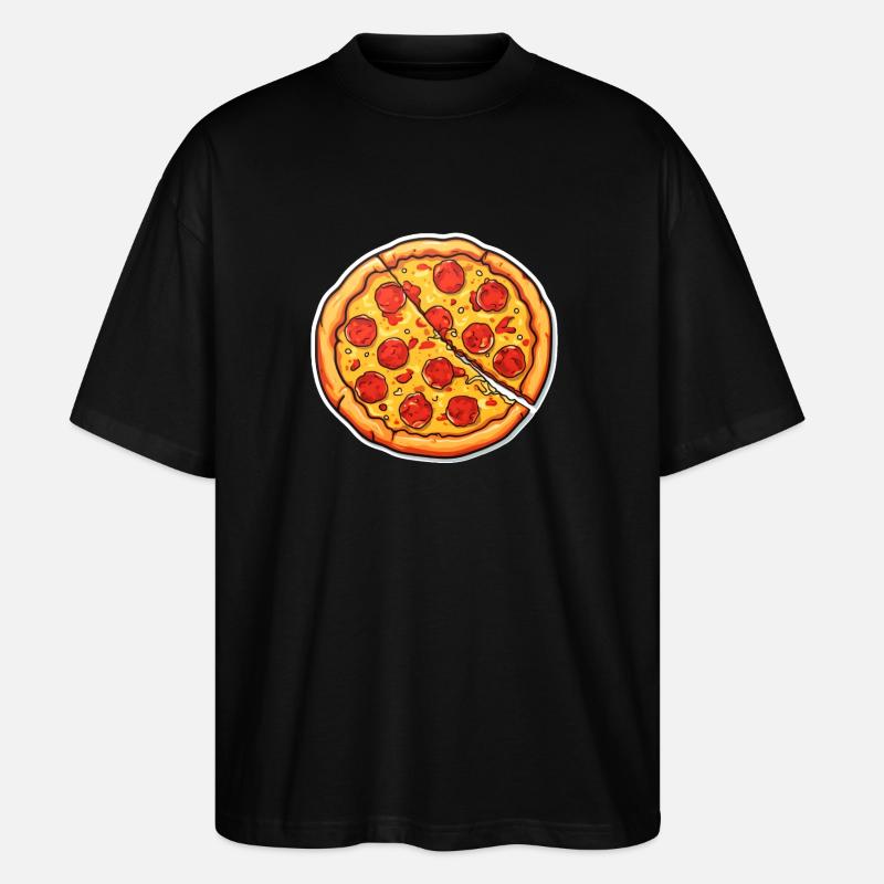 Pizza Salami - T-shirt bio Blaster 2.0 coupe oversize Stanley/Stella Unisexe - noir