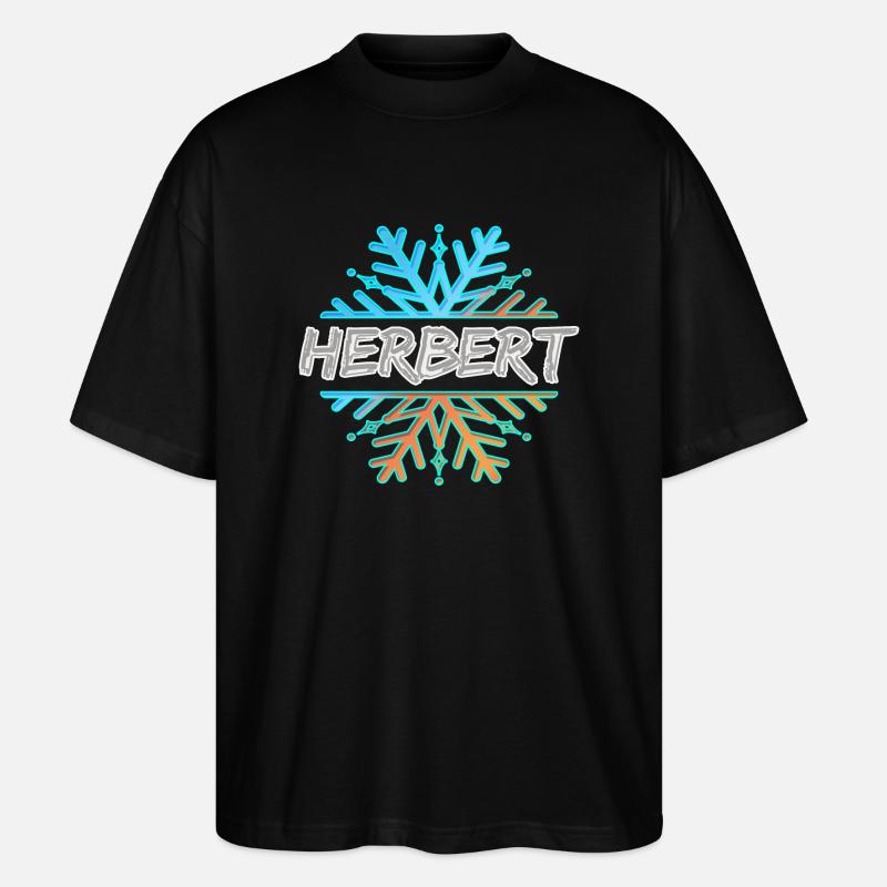 Herbert Herbert - T-shirt bio Blaster 2.0 coupe oversize Stanley/Stella Unisexe - noir