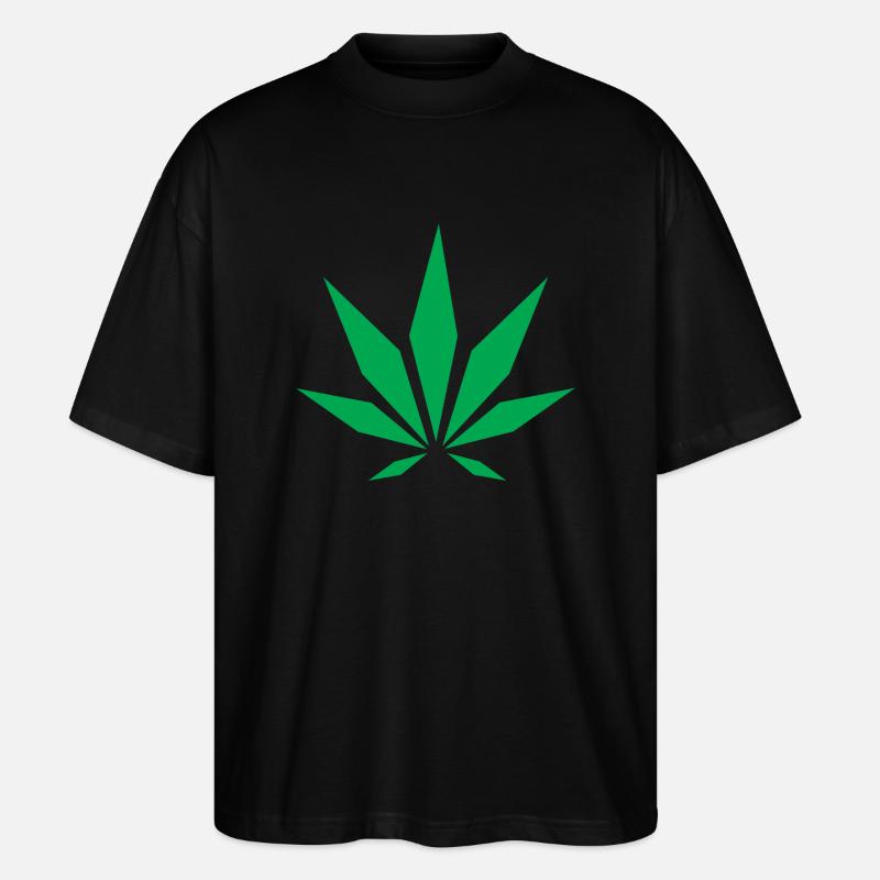 Classic Cannabis - Stanley/Stella Oversized Unisex Bio T-Shirt Blaster 2.0 - Schwarz