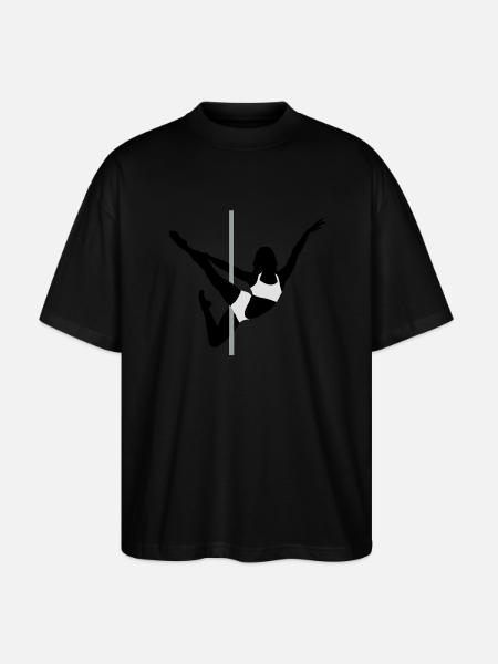 Pole Dance - Stanley/Stella Oversized Unisex Bio T-Shirt Blaster 2.0 - Schwarz