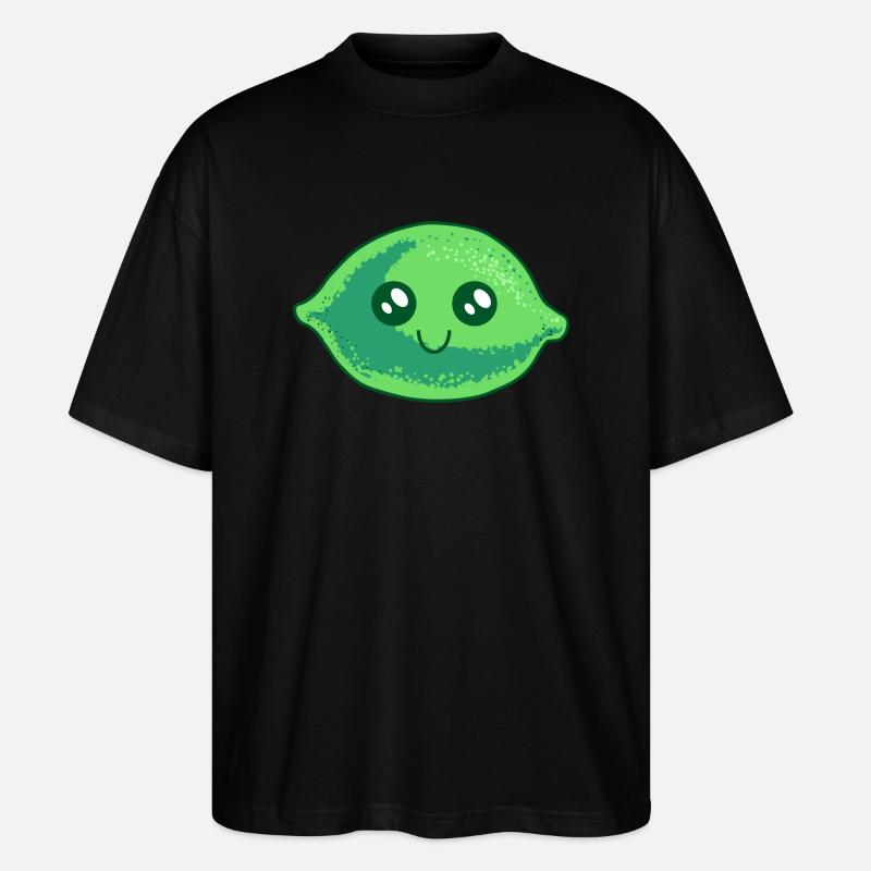 Lemon Lemon Fruit Fruit Sour - Stanley/Stella Oversized Unisex Organic T-shirt Blaster 2.0 - black