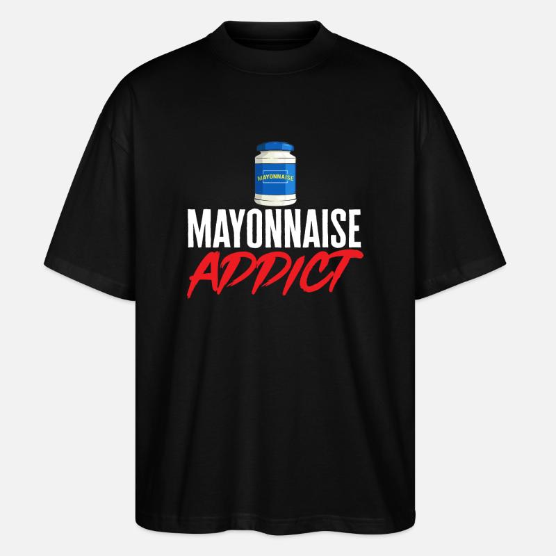 Mayonnaise - Stanley/Stella Oversized Unisex Bio T-Shirt Blaster 2.0 - Schwarz