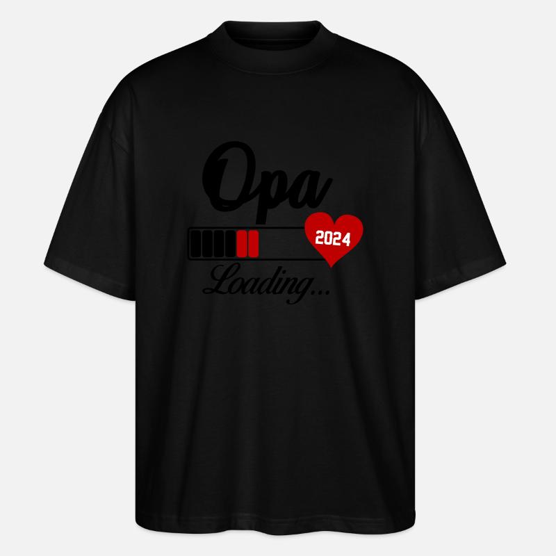 opa loading 2024 - Stanley/Stella Oversized Unisex Bio T-Shirt Blaster 2.0 - Schwarz