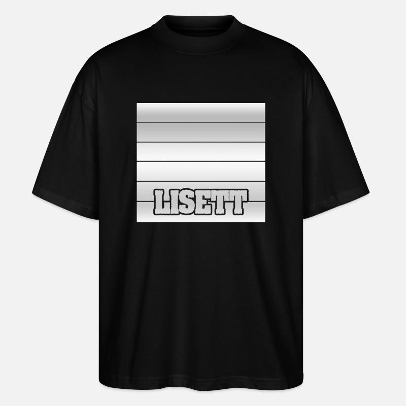 Tochter Lisett - Stanley/Stella Oversized Unisex Bio T-Shirt Blaster 2.0 - Schwarz