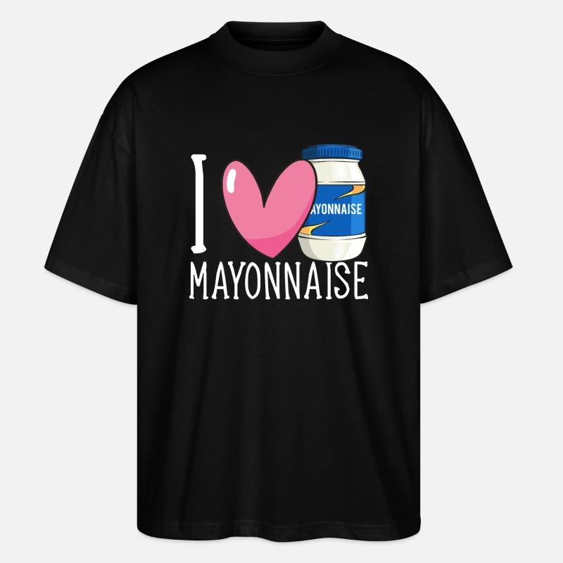 Mayonnaise - Stanley/Stella Oversized Unisex Bio T-Shirt Blaster 2.0 - Schwarz