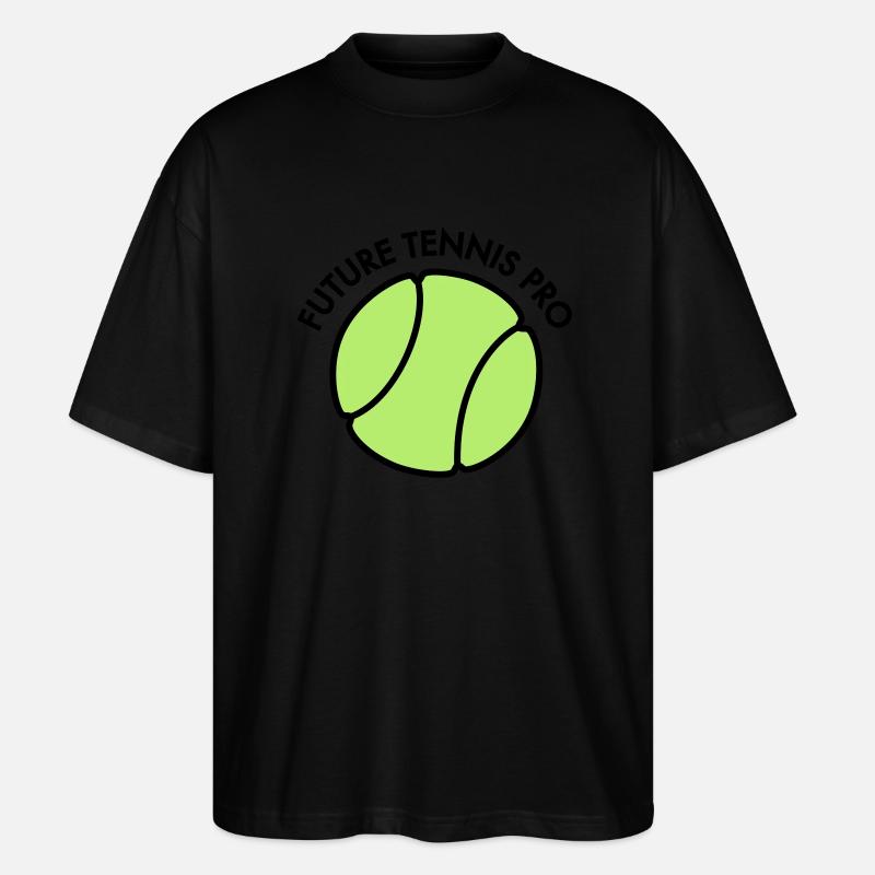 Tennis - Stanley/Stella Oversized Unisex Bio T-Shirt Blaster 2.0 - Schwarz