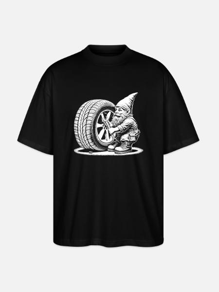 Tire workshop - Stanley/Stella Oversized Unisex Organic T-shirt Blaster 2.0 - black
