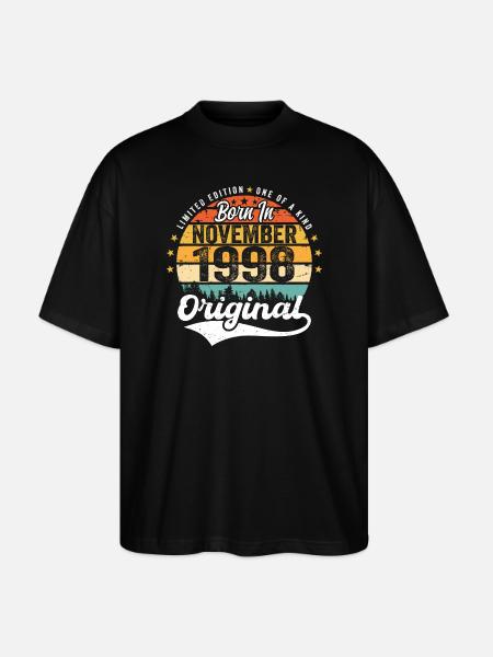 Legendary since November 1998 - 1998 - Stanley/Stella Oversized Unisex Organic T-shirt Blaster 2.0 - black