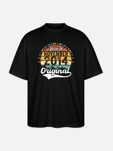 Legendary since November 2014 - 2014 - Stanley/Stella Oversized Unisex Organic T-shirt Blaster 2.0 - black