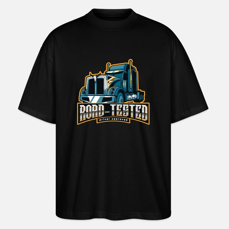 Road Tested - Stanley/Stella Oversized Unisex Bio T-Shirt Blaster 2.0 - Schwarz