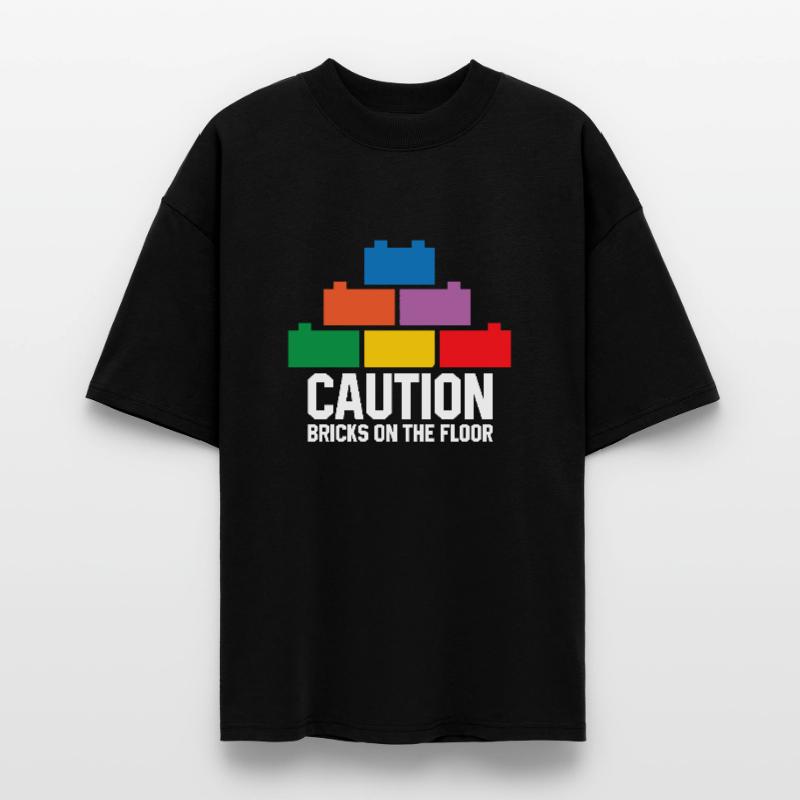 Constructeur de briques Bâtiment en briques Maître constructeur T-shirt bio Blaster 2.0 coupe oversize Stanley/Stella Unisexe