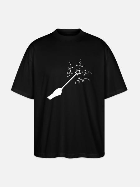 Wand - Stanley/Stella Oversized Unisex Organic T-shirt Blaster 2.0 - black