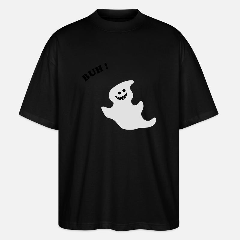 Petit fantôme - T-shirt bio Blaster 2.0 coupe oversize Stanley/Stella Unisexe - noir