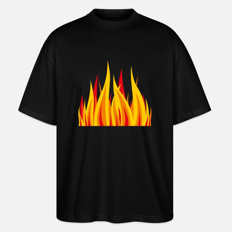 Fire 2 - T-shirt bio Blaster 2.0 coupe oversize Stanley/Stella Unisexe - noir