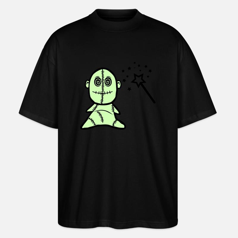 Voodoo Puppe - Stanley/Stella Oversized Unisex Bio T-Shirt Blaster 2.0 - Schwarz