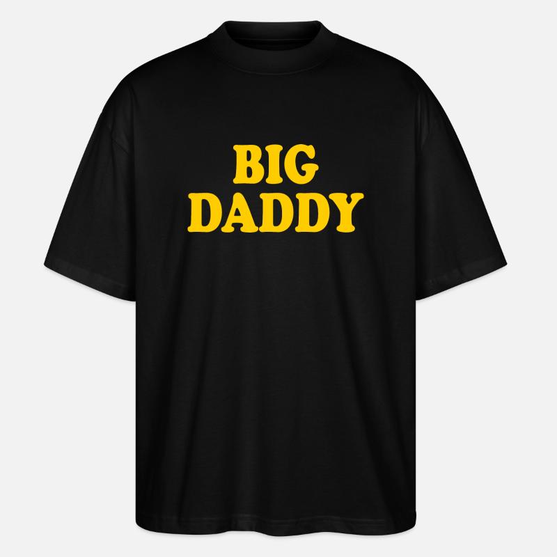 Big daddy - T-shirt bio Blaster 2.0 coupe oversize Stanley/Stella Unisexe - noir