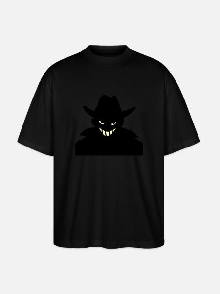 Agent XXY - Stanley/Stella Oversized Unisex Organic T-shirt Blaster 2.0 - black