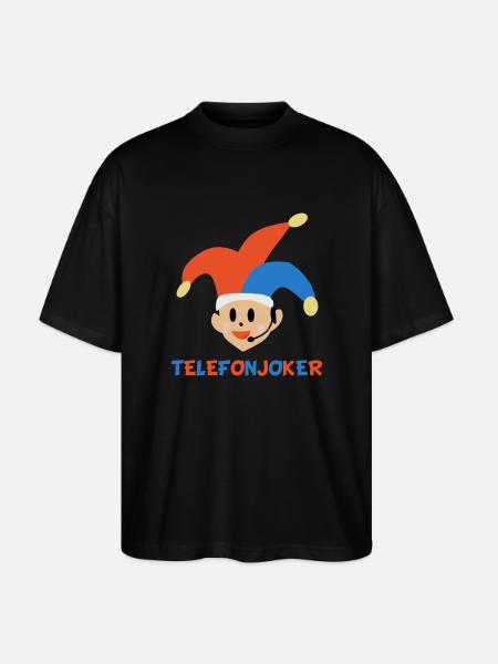 telefonjoker - Stanley/Stella Oversized Unisex Bio T-Shirt Blaster 2.0 - Schwarz