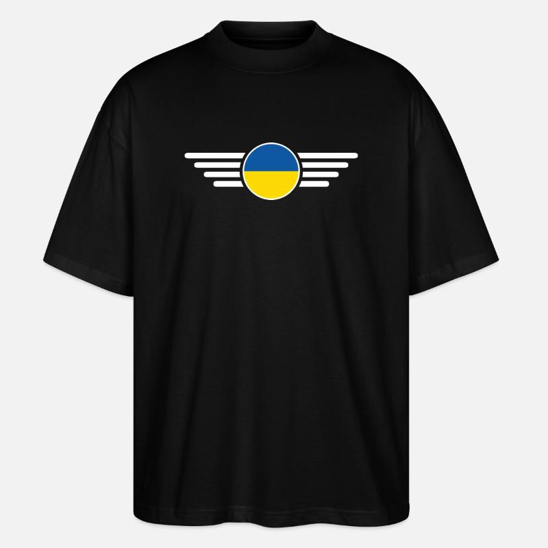 T-shirt de style Royaume-Uni - T-shirt bio Blaster 2.0 coupe oversize Stanley/Stella Unisexe - noir