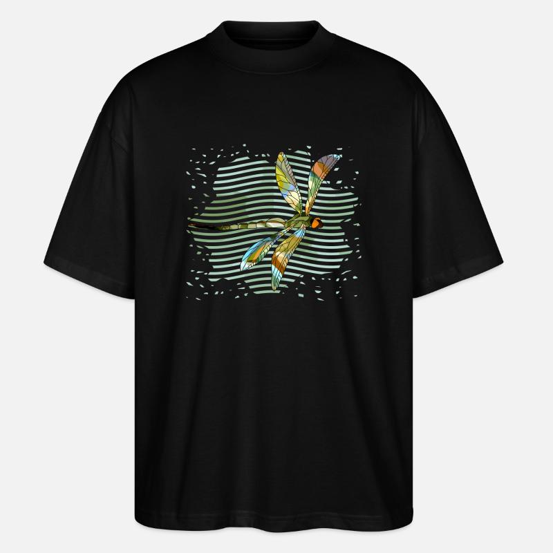 Libellule - T-shirt bio Blaster 2.0 coupe oversize Stanley/Stella Unisexe - noir