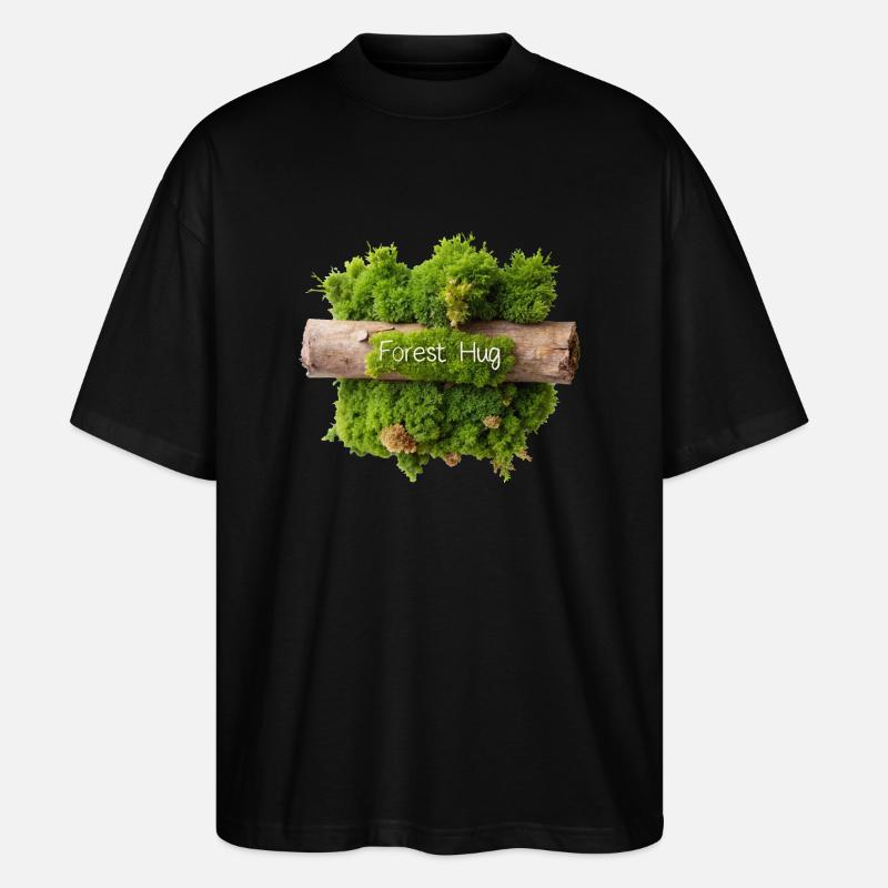 MOOS, WALDUMARMUNG - Stanley/Stella Oversized Unisex Bio T-Shirt Blaster 2.0 - Schwarz