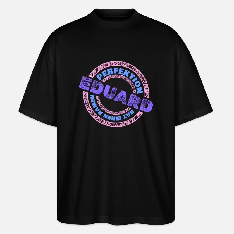 Eduard Eduard - Stanley/Stella Oversized Unisex Bio T-Shirt Blaster 2.0 - Schwarz