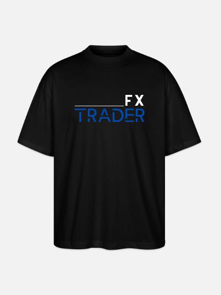 Trading Forex Trader Exchange - Stanley/Stella Oversized Unisex Organic T-shirt Blaster 2.0 - black