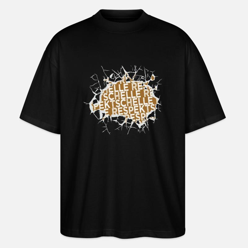 Geek Dire Bday Citation Drôle - T-shirt bio Blaster 2.0 coupe oversize Stanley/Stella Unisexe - noir