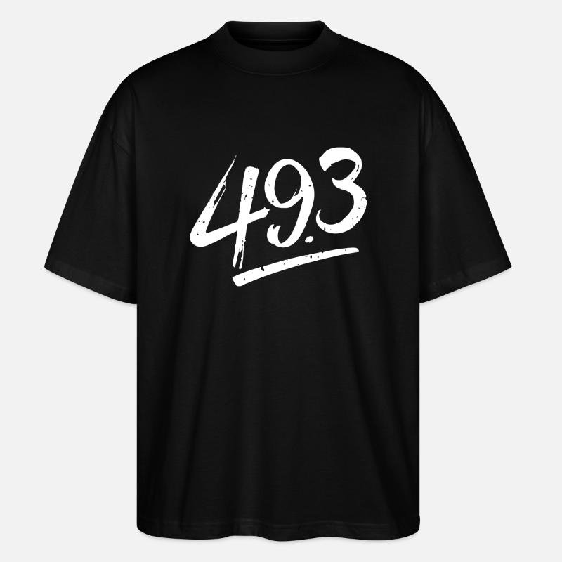 49 alinéa 3 - T-shirt bio Blaster 2.0 coupe oversize Stanley/Stella Unisexe - noir