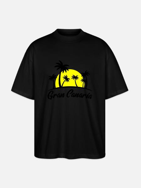 Gran Canaria - Stanley/Stella Oversized Unisex Organic T-shirt Blaster 2.0 - black