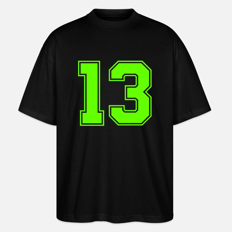 13 - Stanley/Stella Oversized Unisex Bio T-Shirt Blaster 2.0 - Schwarz
