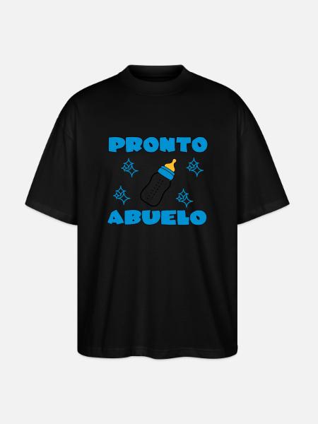 Pronto abuelo - Stanley/Stella Oversized Unisex Organic T-shirt Blaster 2.0 - black