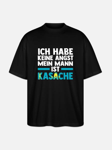 Kasachen Kasachstan - Stanley/Stella Oversized Unisex Bio T-Shirt Blaster 2.0 - Schwarz