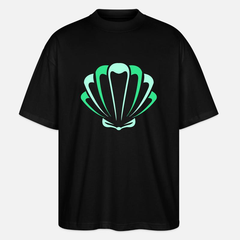 coquille - T-shirt bio Blaster 2.0 coupe oversize Stanley/Stella Unisexe - noir