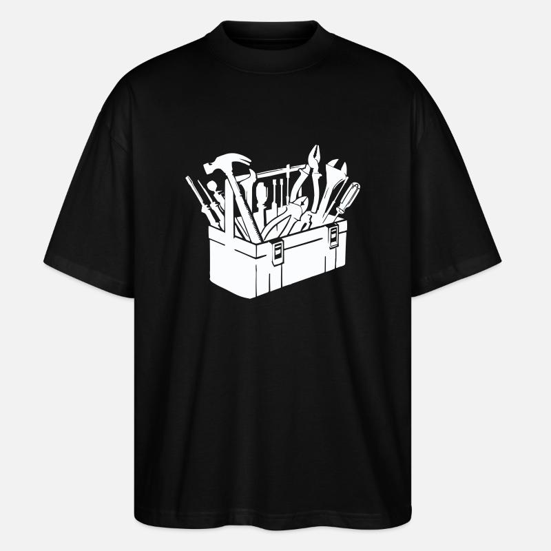 Tool Toolbox - Stanley/Stella Oversized Unisex Organic T-shirt Blaster 2.0 - black