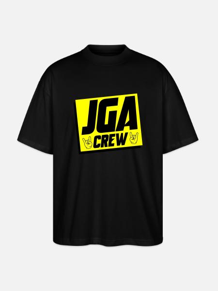 Jga Crew Junggesellenabschied - Stanley/Stella Oversized Unisex Bio T-Shirt Blaster 2.0 - Schwarz