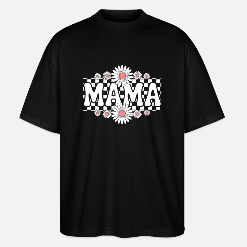 Mamma - Stanley/Stella Oversized Unisex Bio T-Shirt Blaster 2.0 - Schwarz