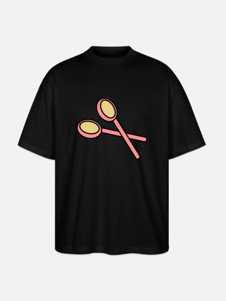 holzloeffel2 - Stanley/Stella Oversized Unisex Bio T-Shirt Blaster 2.0 - Schwarz