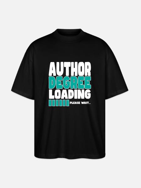 Author invites training - Stanley/Stella Oversized Unisex Organic T-shirt Blaster 2.0 - black