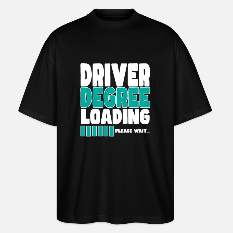Driver invites training - Stanley/Stella Oversized Unisex Organic T-shirt Blaster 2.0 - black