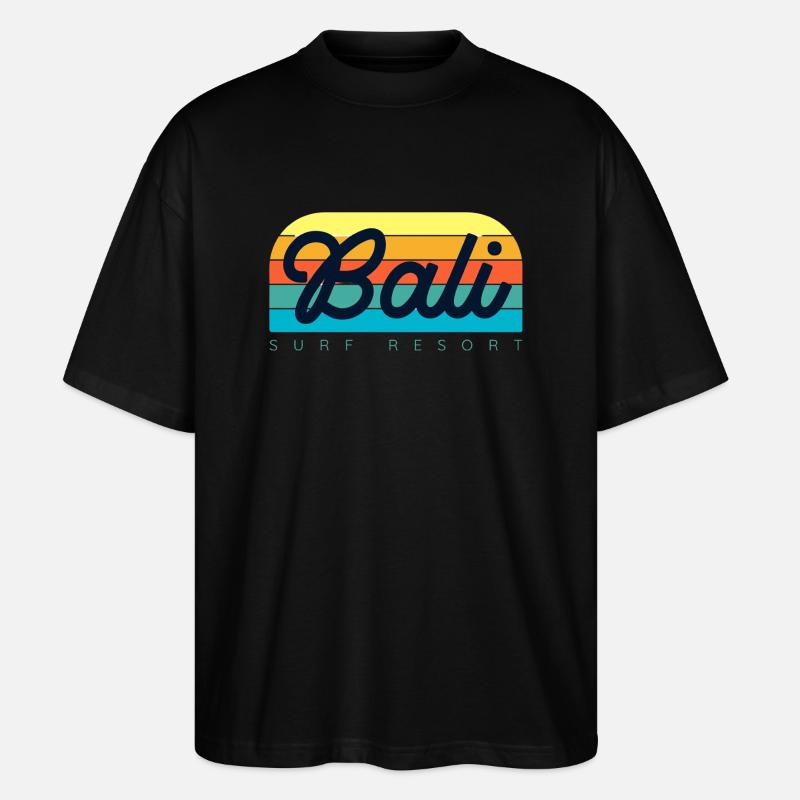 Bali - Stanley/Stella Oversized Unisex Bio T-Shirt Blaster 2.0 - Schwarz